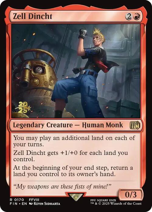 Zell Dincht Card Front