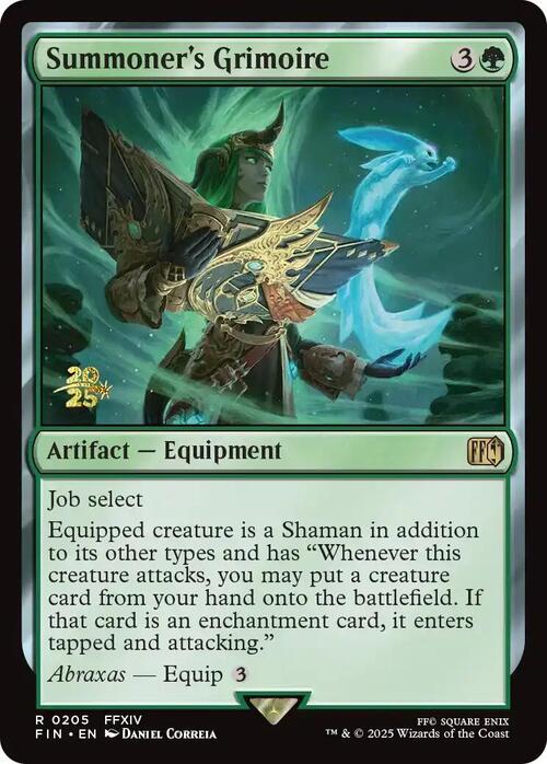 Summoner's Grimoire Card Front