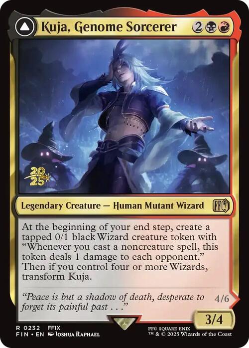 Kuja, Genome Sorcerer // Trance Kuja, Fate Defied Card Front