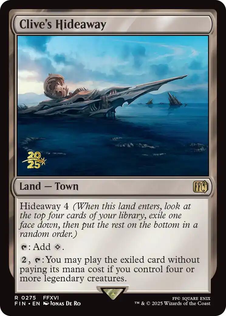Clive's Hideaway FINAL FANTASY Prerelease | Magic | CardTrader