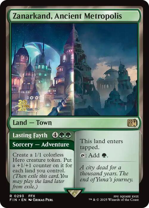 Zanarkand, Ancient Metropolis // Lasting Fayth Card Front