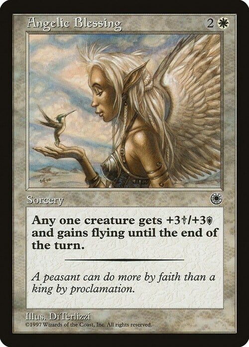 Angelic Blessing Card Front
