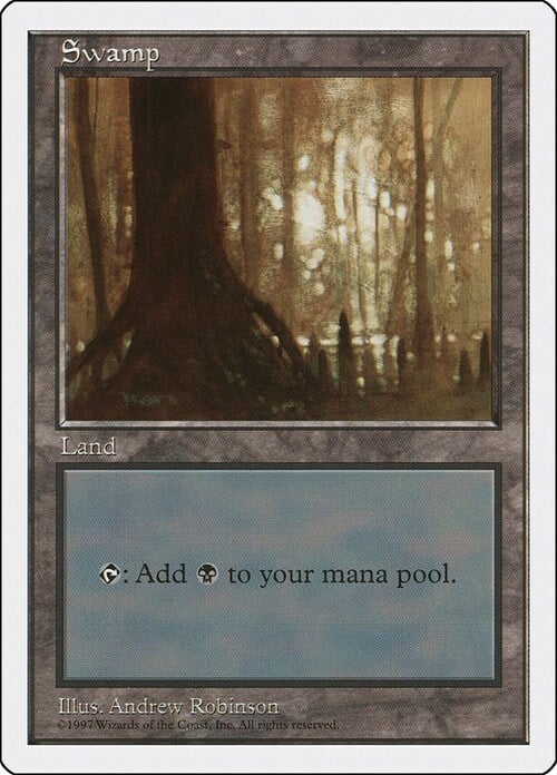 Swamp Card Front