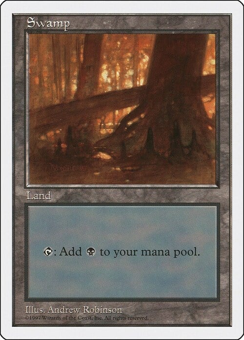 Swamp Card Front