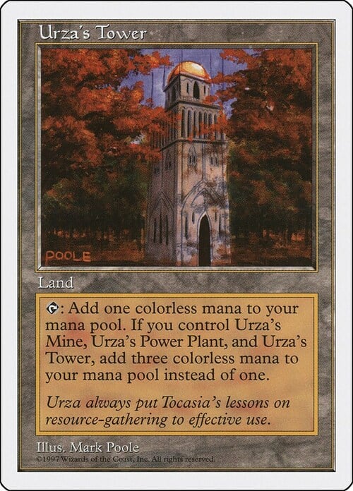Urza's Tower Card Front