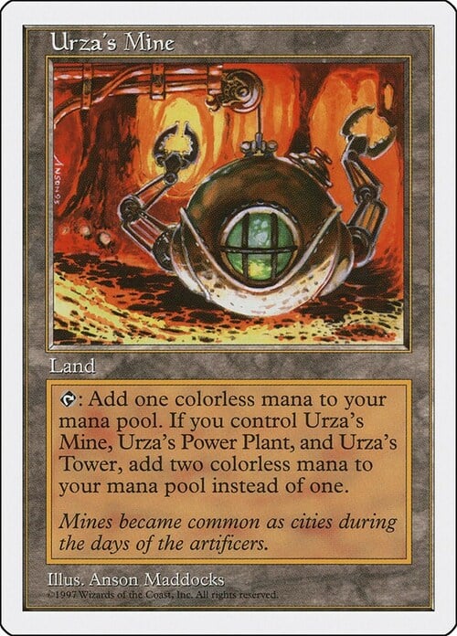 Urza's Mine Card Front