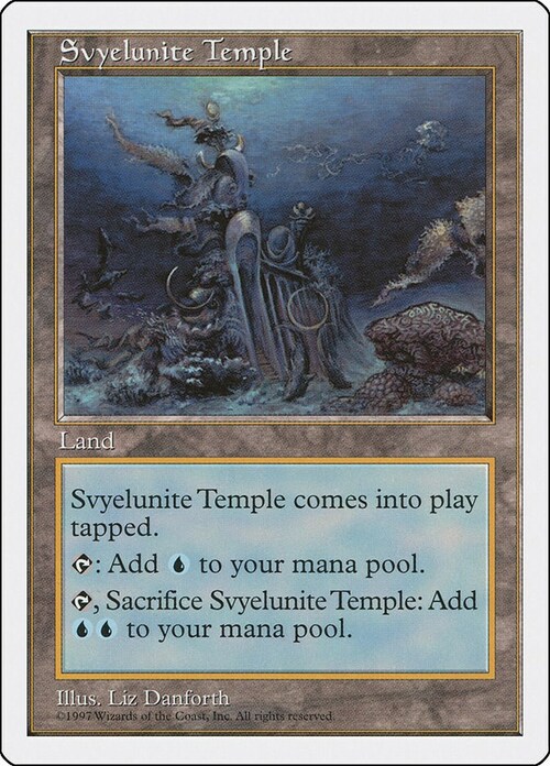Svyelunite Temple Card Front
