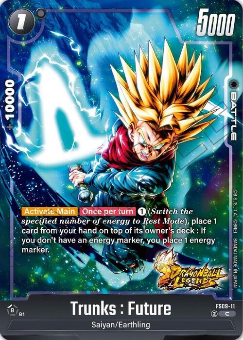 Trunks : Future Card Front