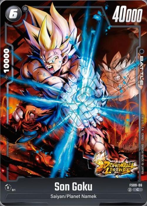 Son Goku Card Front