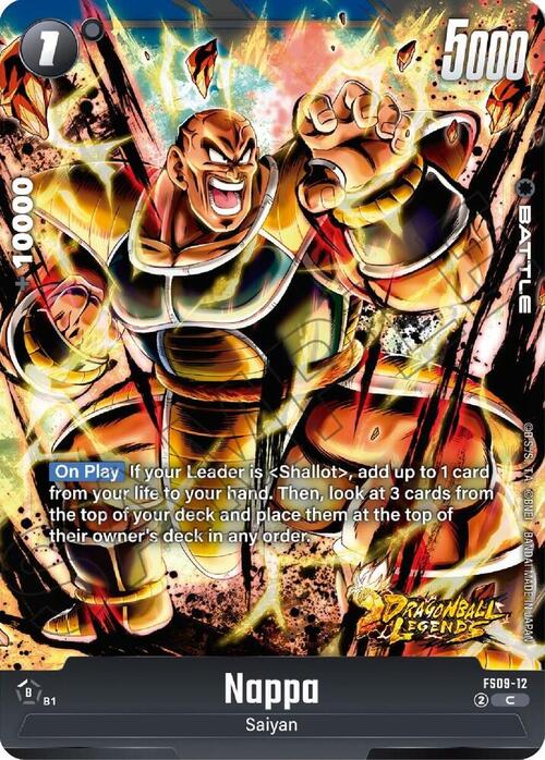 Nappa Card Front