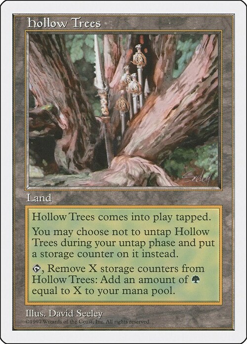 Hollow Trees Card Front