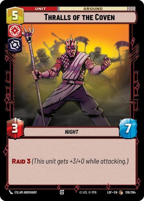 Thralls of the Coven Card Front