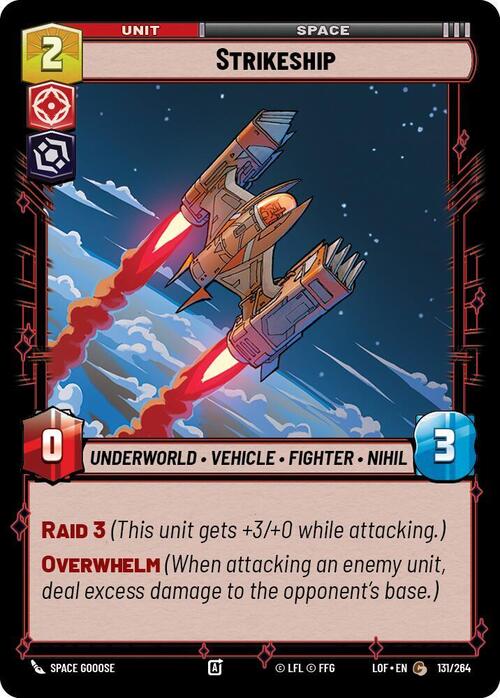 Strikeship Card Front