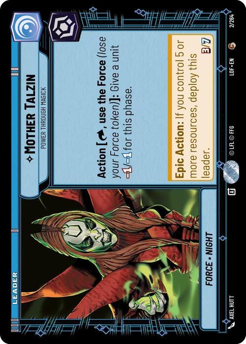 Mother Talzin - Power Through Magick Card Front