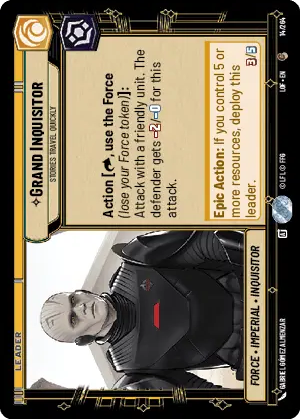 Grand Inquisitor - Stories Travel Quickly Card Front