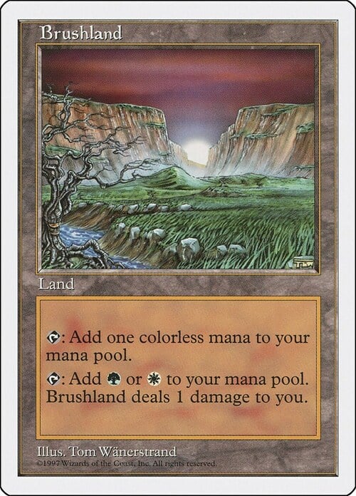 Brushland Card Front