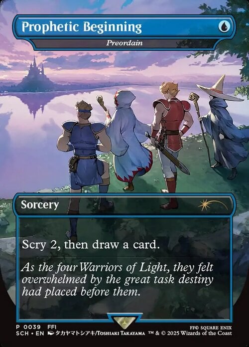 Preordain Card Front