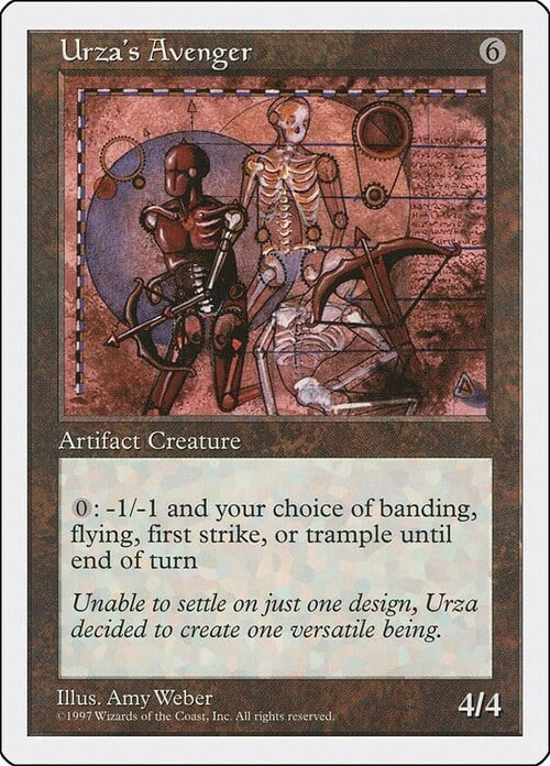 Urza's Avenger Card Front