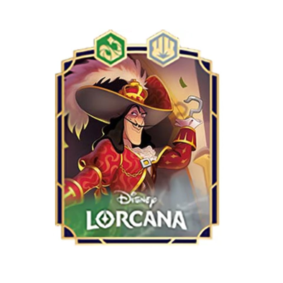 "Captain Hook – The Pirate King" Pin