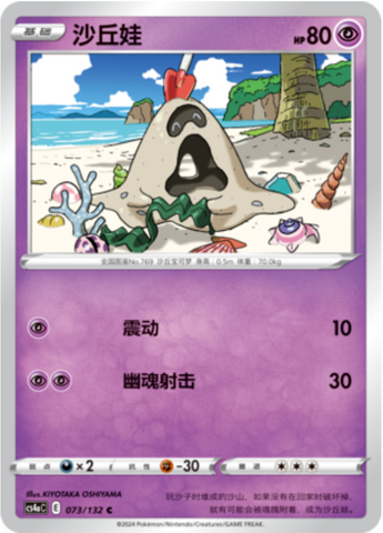 Sandygast Card Front