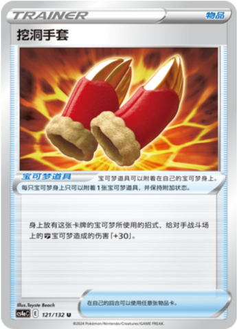 Digging Gloves Card Front