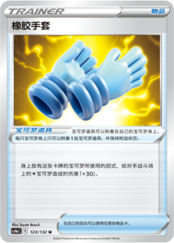 Rubber Gloves Card Front