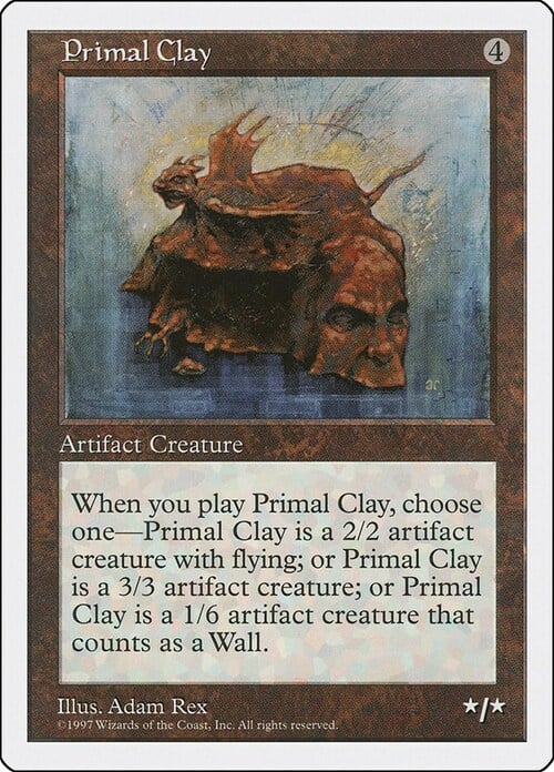 Primal Clay Card Front