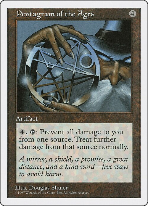 Pentagram of the Ages Card Front