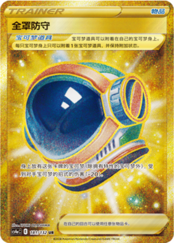 Full Face Guard Card Front