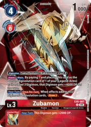 Zubamon · Box Topper EX6-007