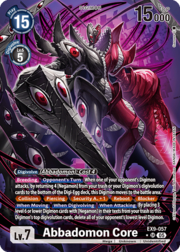 Abbadomon Core · Alternate Art EX9-057a