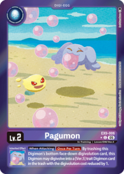 Pagumon · Alternate Art | Foil EX9-006a