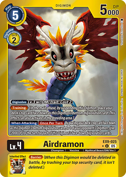 Airdramon Card Front