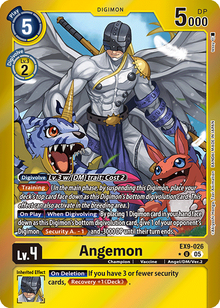 Angemon Card Front