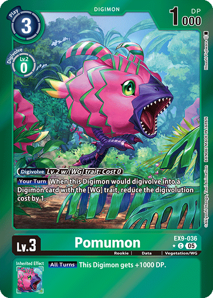 Pomumon Card Front