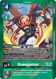 Kuwagamon · Alternate Art | Foil EX9-038a