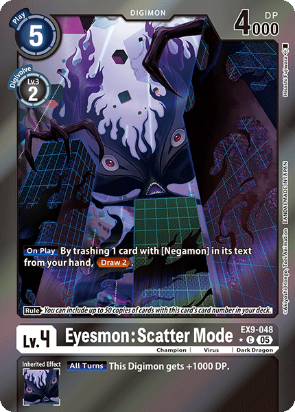 Eyesmon: Scatter Mode Card Front