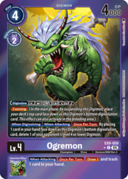 Ogremon · Alternate Art | Foil EX9-059a