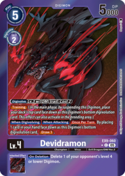 Devidramon · Alternate Art | Foil EX9-060a