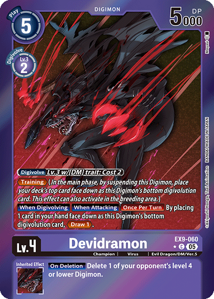 Devidramon Card Front