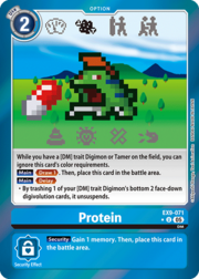 Protein · Alternate Art | Foil EX9-071a