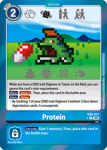 Protein Card Front
