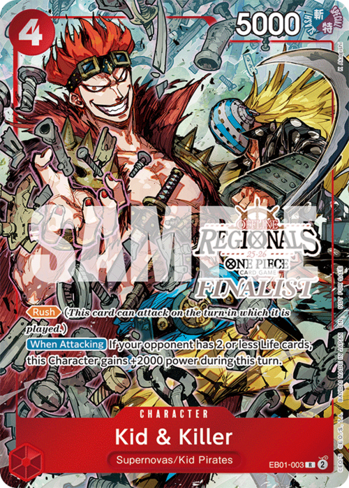 Kid & Killer Card Front