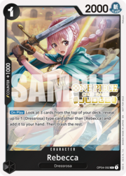 Rebecca · Judge Pack Vol. 6 OP04-092