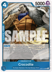 Crocodile · Judge Pack Vol. 6 OP07-040