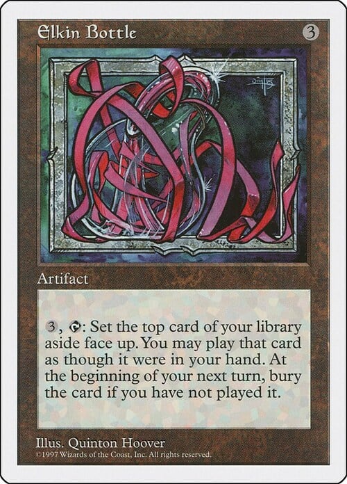 Elkin Bottle Card Front