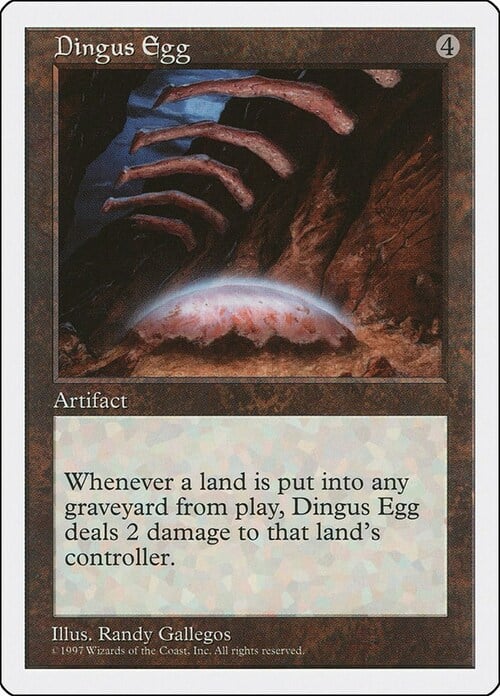 Dingus Egg Card Front