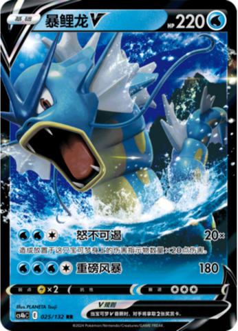Gyarados V Card Front