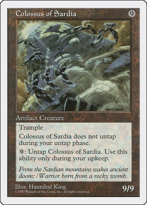 Colossus of Sardia Card Front