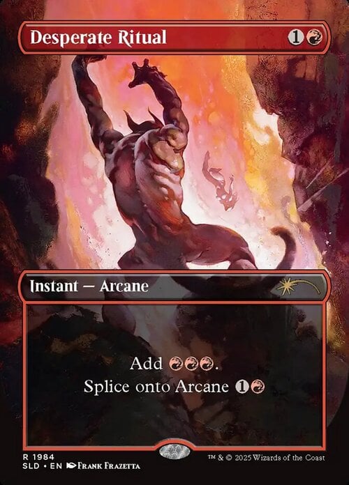 Desperate Ritual Card Front